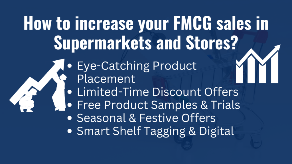 How can I increase my sales of FMCG product?