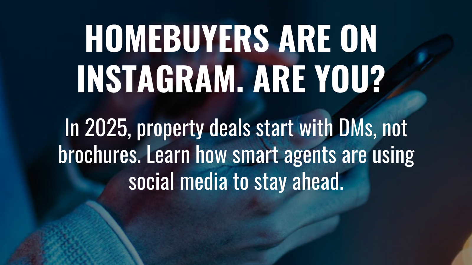 Why Every Real Estate Agent Needs Social Media in 2025?